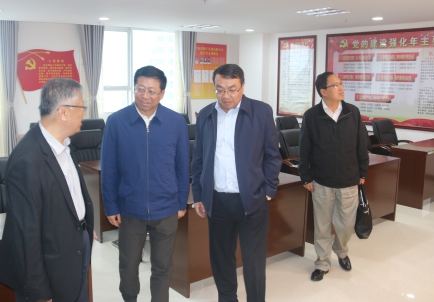 青海省副省長、省國資委黨委書記、主任王黎明，蒞臨省物產集團調研指導工作